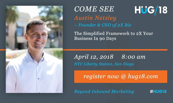 SDHUG_SpeakerAnnouncement_Austin_HUG18