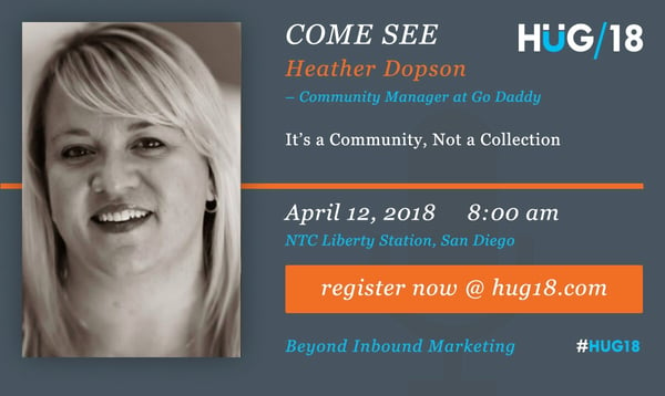 SDHUG_SpeakerAnnouncement_Heather_HUG18