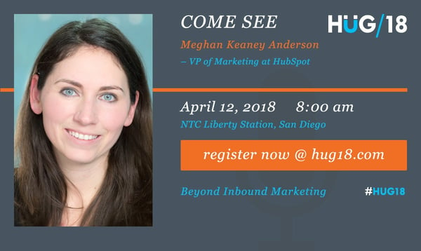 SDHUG_SpeakerAnnouncement_Meghan_HUG18