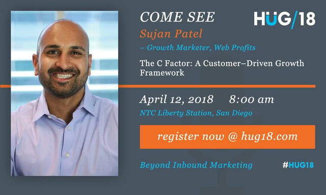 Sujan Patel HUG2018