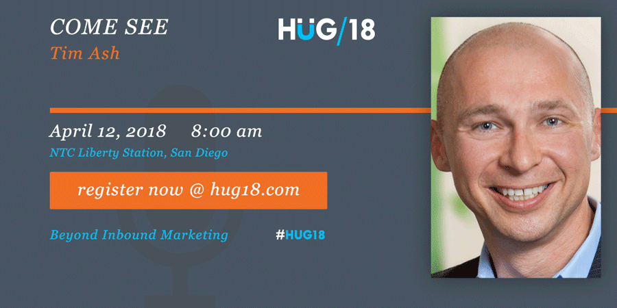 SDHUG_SpeakerAnnouncement_Tim_HUG18_V2